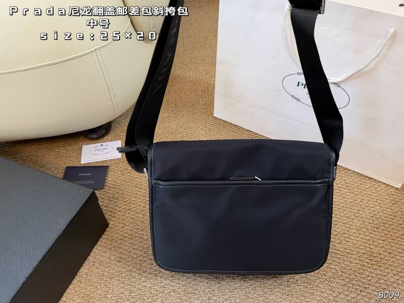 Prada Nylon black crossbody — Premium Replica