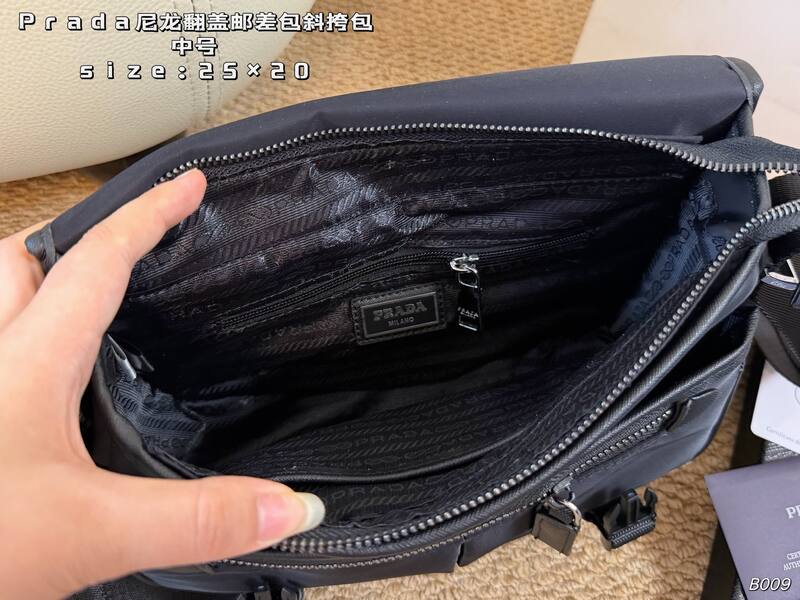 Prada Nylon black crossbody — Premium Replica