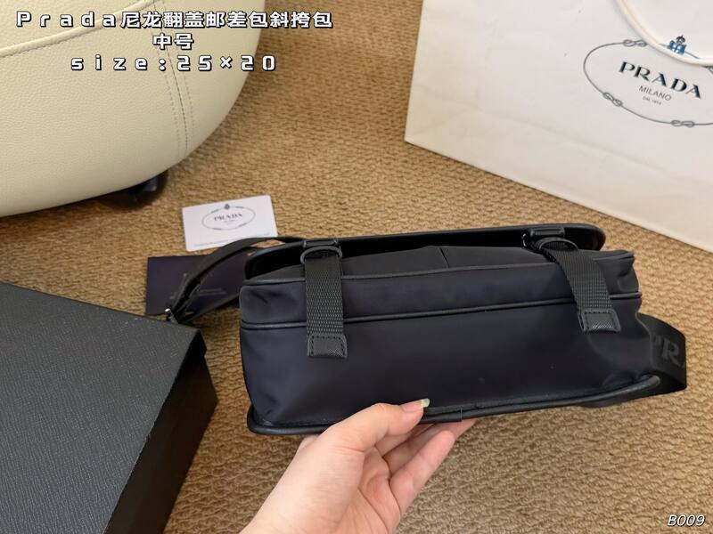 Prada Nylon black crossbody — Premium Replica