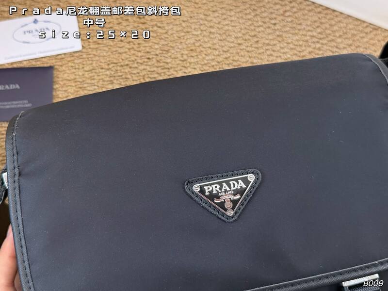 Prada Nylon black crossbody — Premium Replica