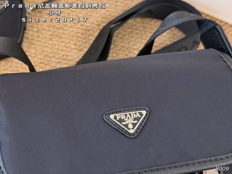 Prada Nylon black small crossbody — 1:1 Replica