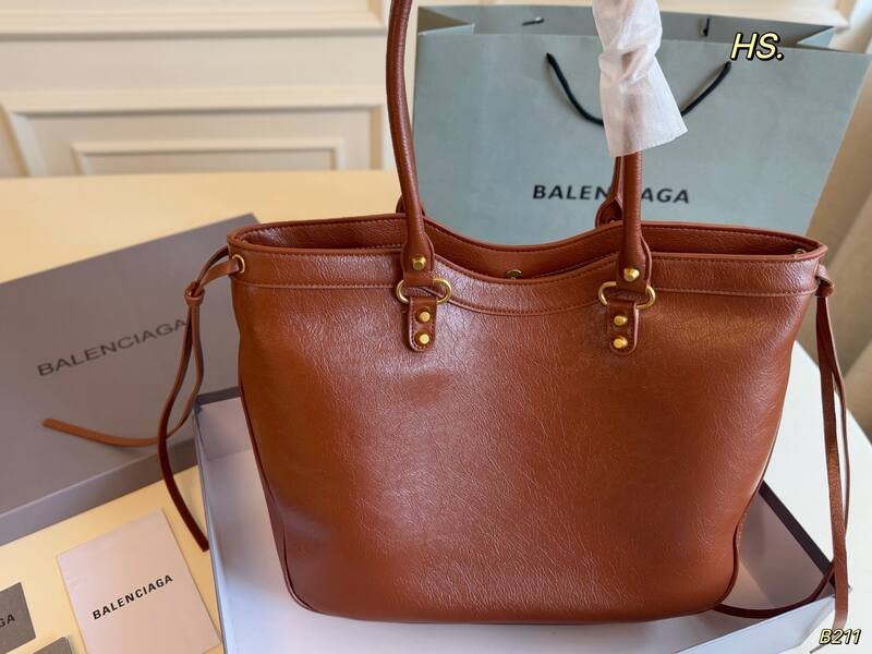 Balenciaga City Brown 38x28x15cm shoulder bag — Premium Replica
