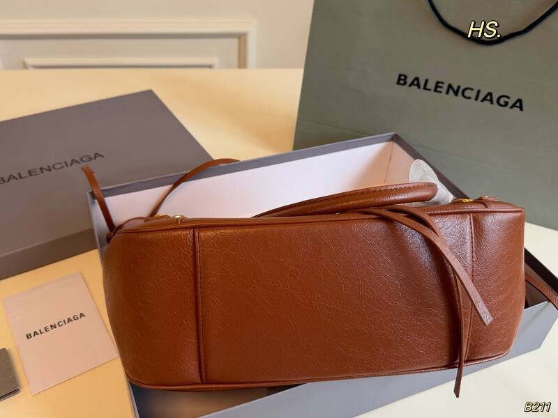 Balenciaga City Brown 38x28x15cm shoulder bag — Premium Replica