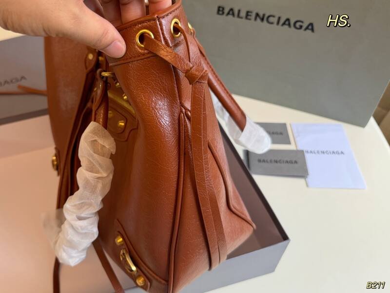 Balenciaga City Brown 38x28x15cm shoulder bag — Premium Replica