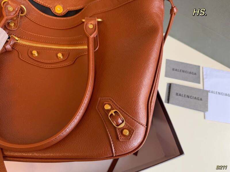 Balenciaga City Brown 38x28x15cm shoulder bag — Premium Replica