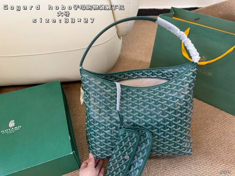 Goyard Hobo Green 33x27cm large hobo shoulder 1 1 Replica
