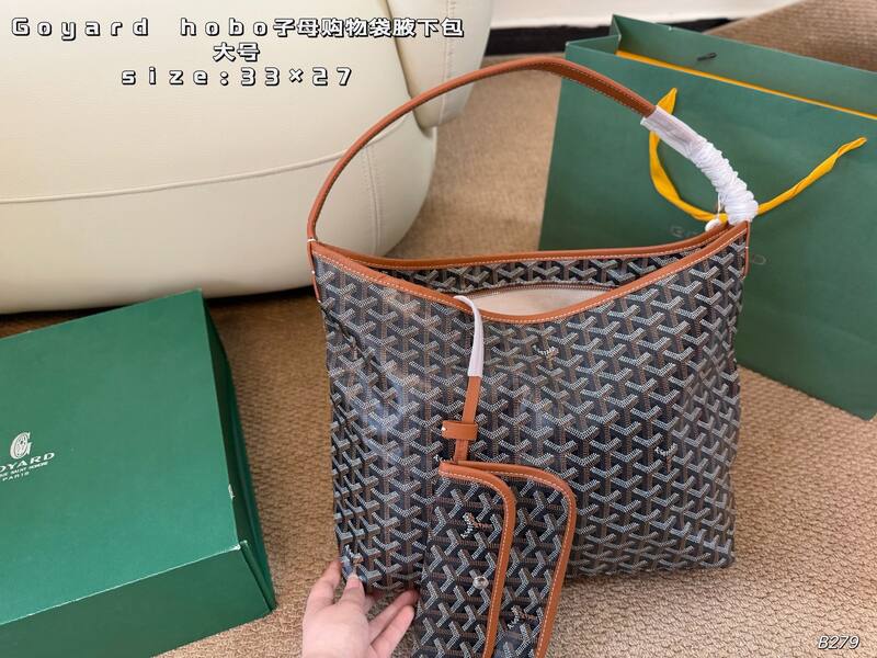 Goyard Hobo Green large hobo shoulder — 1:1 Replica