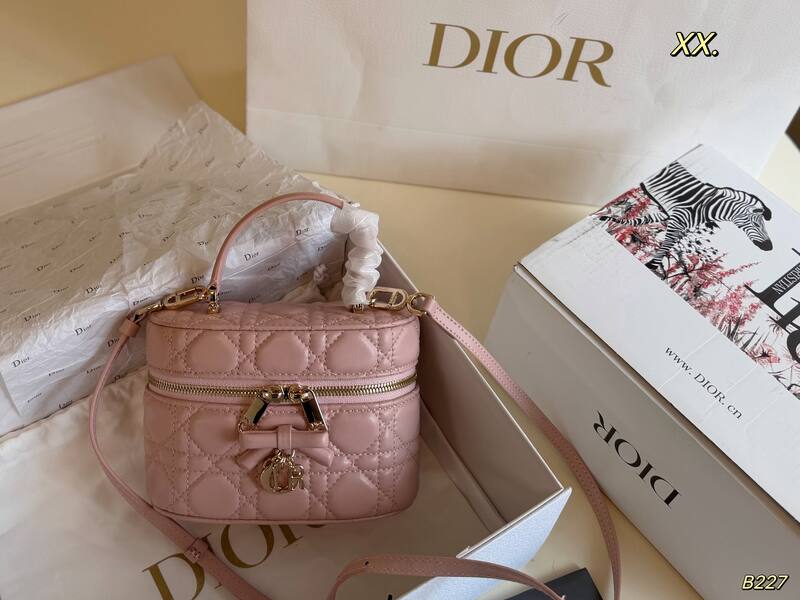 Dior Burgundy Quilted Leather crossbody — Top Quality Replica