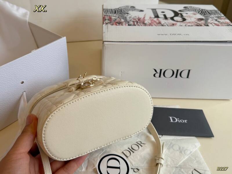Dior Vanity White crossbody — 1:1 Replica