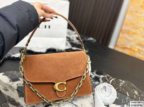 Coach Brown shoulder bag Top Quality Replica