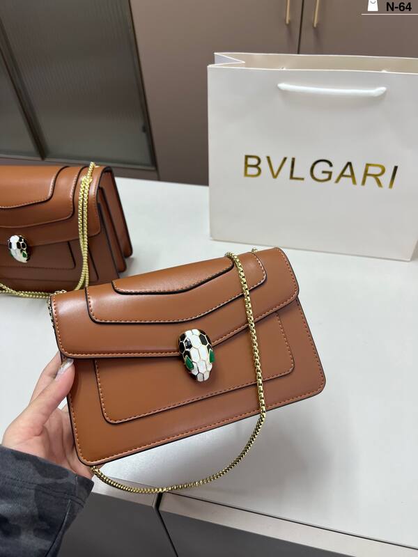 Bulgari 25x18x10cm shoulder bag — AAA Quality Replica