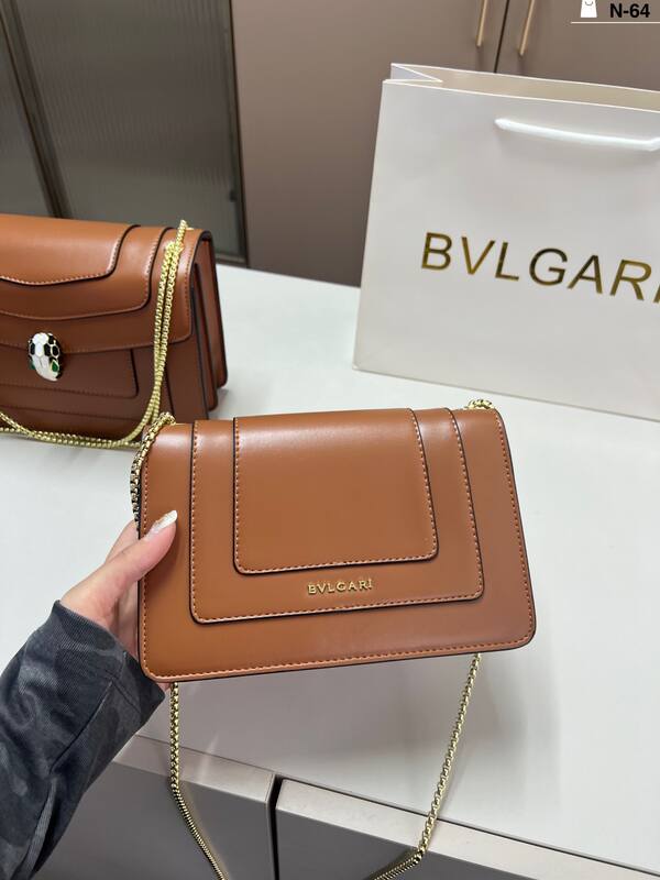 Bulgari 25x18x10cm shoulder bag — AAA Quality Replica