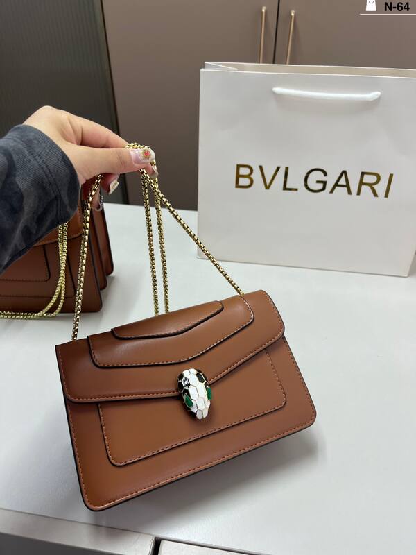 Bulgari 25x18x10cm shoulder bag — AAA Quality Replica