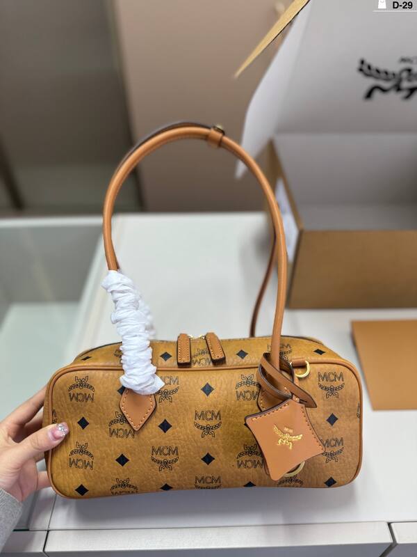 MCM Visetos 25x18x10cm shoulder bag — Premium Replica