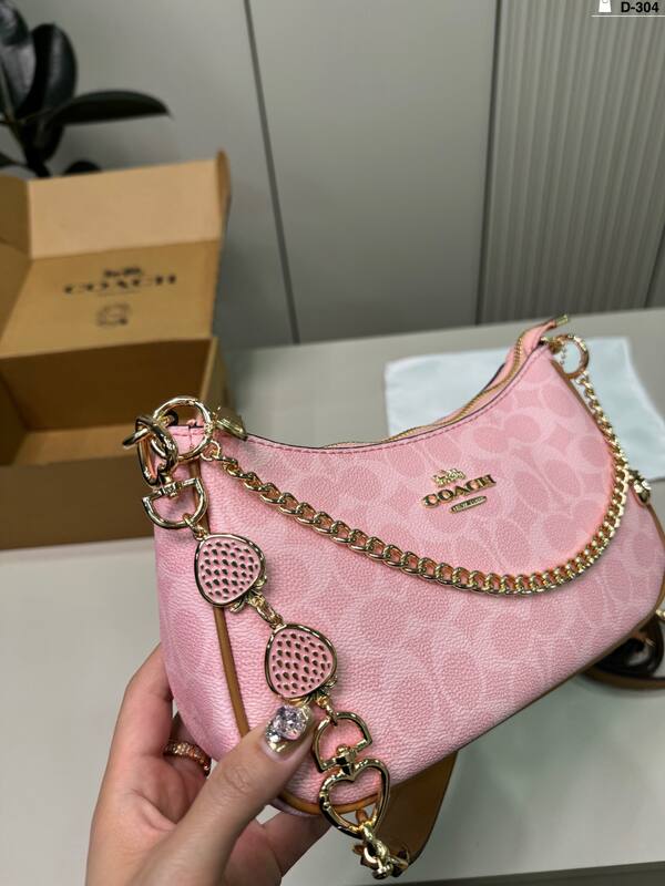 Coach Brown shoulder bag — Premium Replica