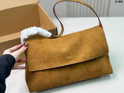 Coach Brown 40x30x16cm shoulder bag Top Quality Replica