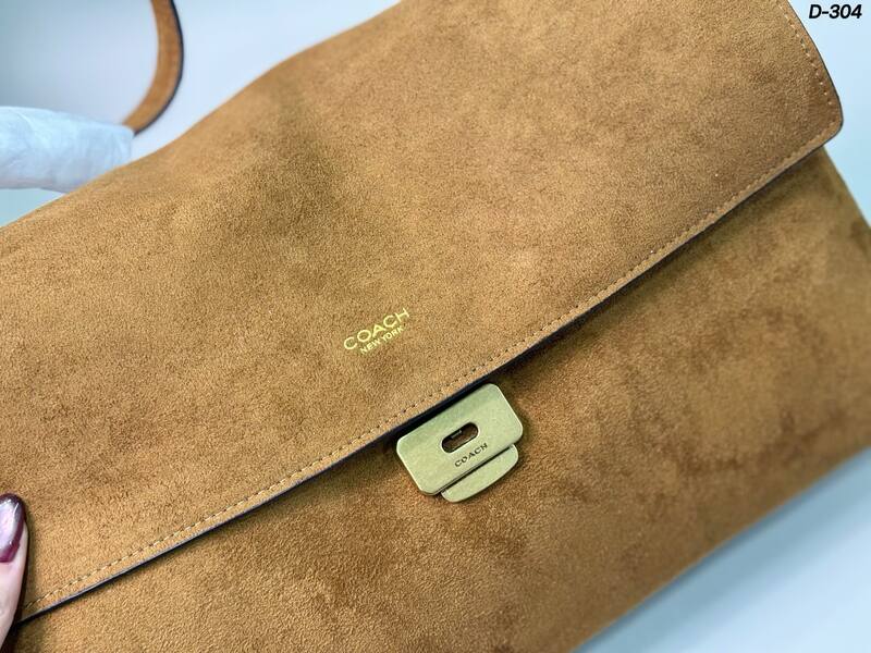 Coach Brown 40x30x16cm shoulder bag — Top Quality Replica