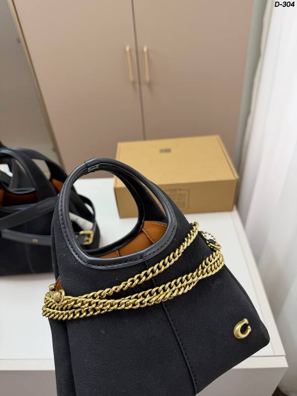 Coach Black 25x18x10cm shoulder bag — AAA Quality Replica