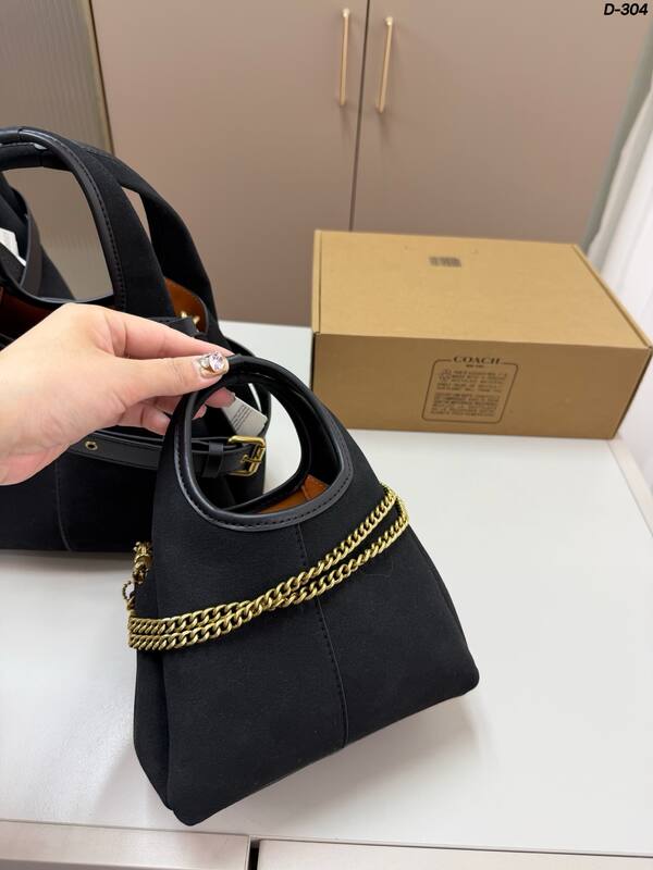 Coach Black 25x18x10cm shoulder bag — AAA Quality Replica