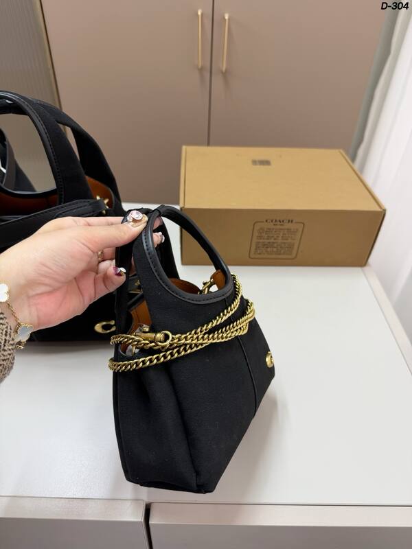 Coach Black 25x18x10cm shoulder bag — AAA Quality Replica