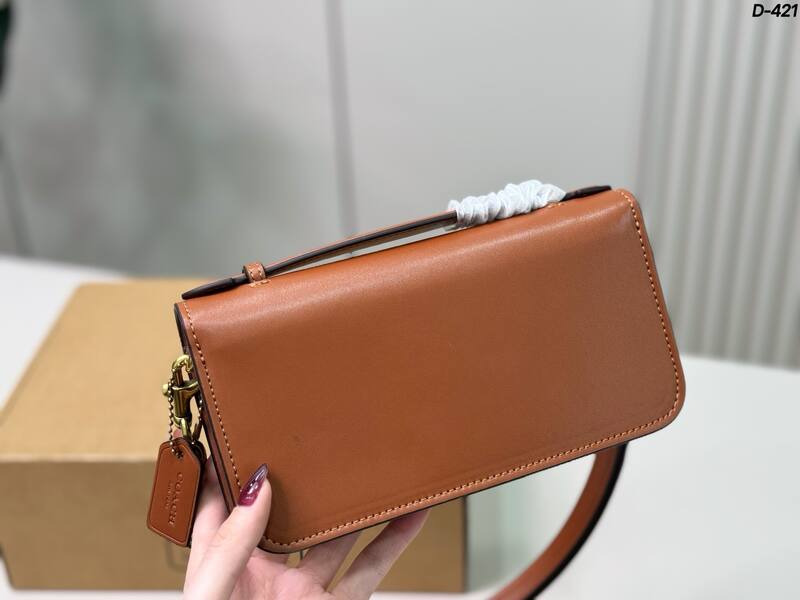 Coach Brown 25x18x10cm shoulder bag — Top Quality Replica