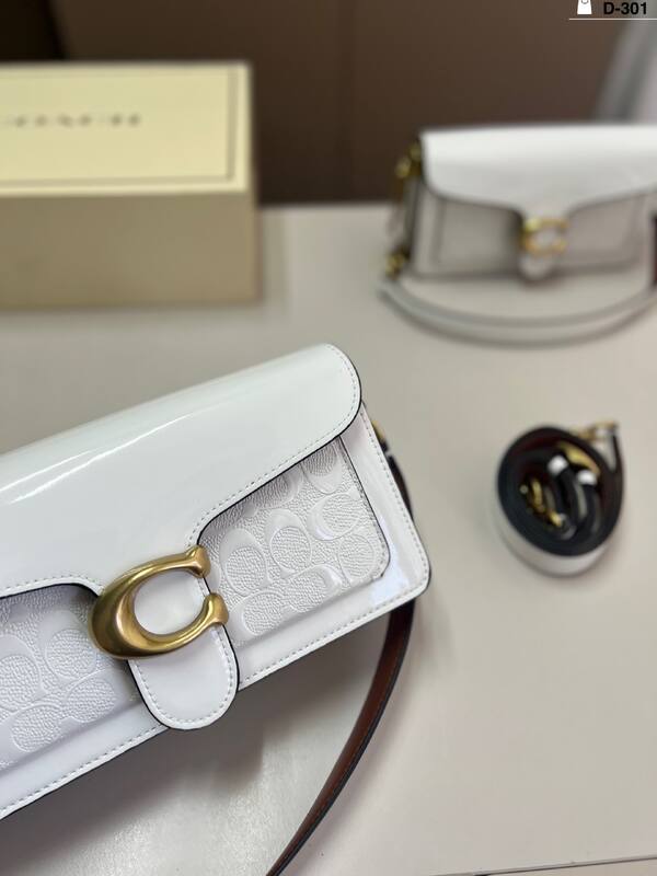 Coach White 25x18x10cm shoulder bag — Premium Replica