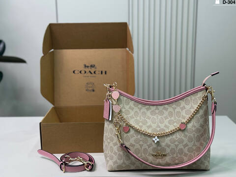 Coach Monogram shoulder bag AAA Quality Replica