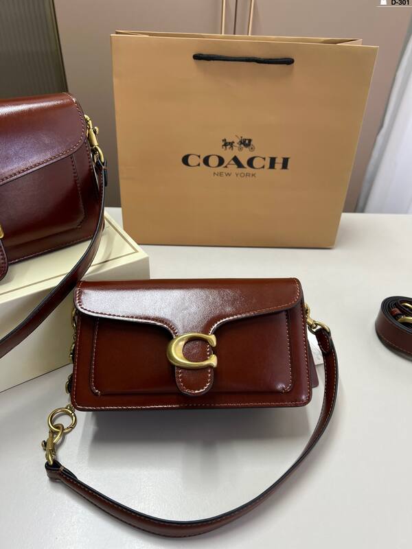 Coach Brown 25x18x10cm shoulder bag — 1:1 Replica