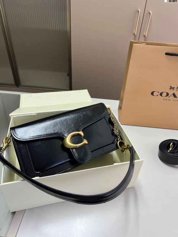 Coach Black 40x30x16cm shoulder bag — AAA Quality Replica