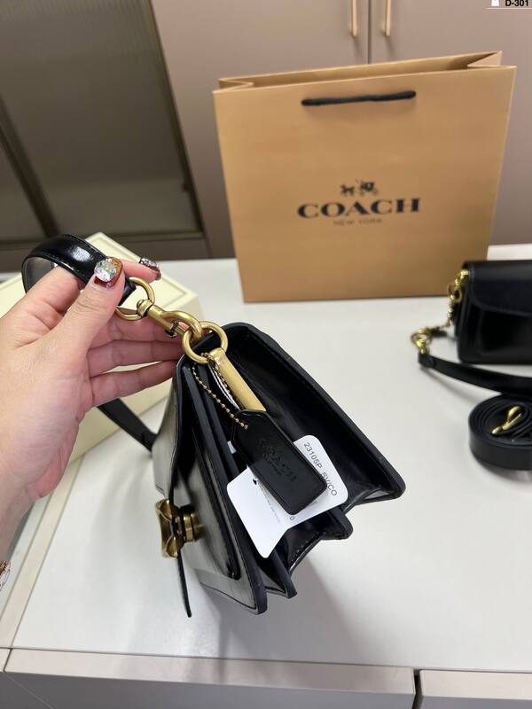 Coach Black 40x30x16cm shoulder bag — AAA Quality Replica