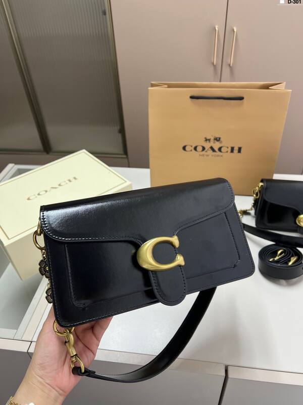 Coach Black 40x30x16cm shoulder bag — AAA Quality Replica