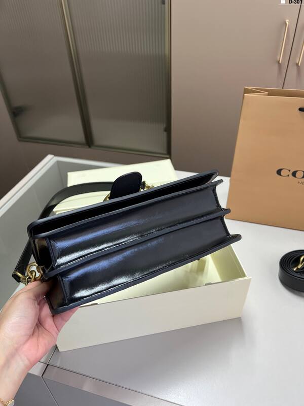 Coach Black 40x30x16cm shoulder bag — AAA Quality Replica