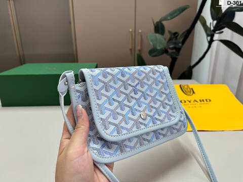 Goyard Blue 18x12cm shoulder bag AAA Quality Replica