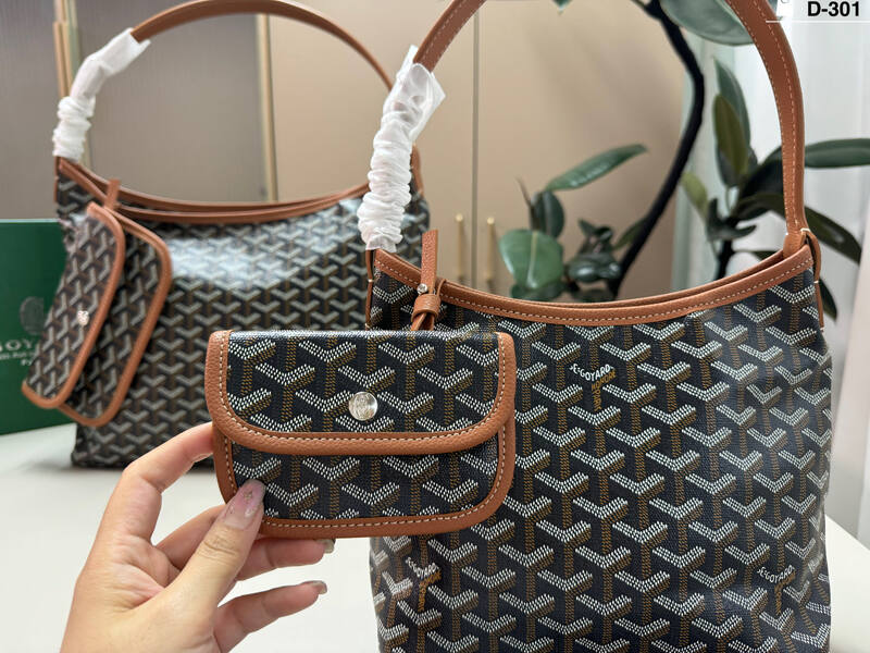 Goyard Brown 25x18x10cm shoulder bag — Premium Replica