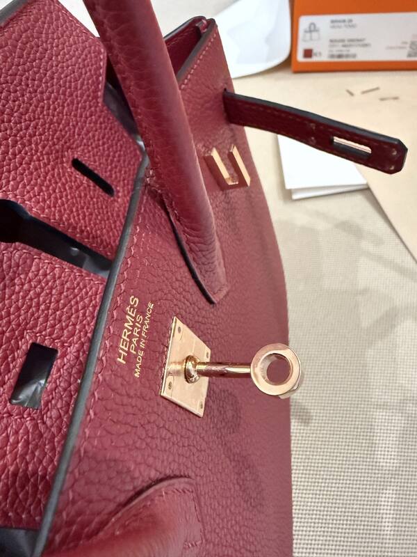 Hermes Birkin 25 Rouge Grenat 25 handbag — AAA Quality Replica