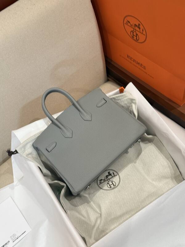 Hermes Birkin Gray handbag — Top Quality Replica