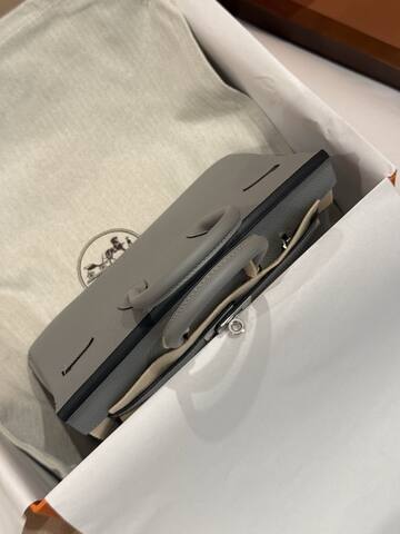 Hermes Birkin Gray handbag Top Quality Replica