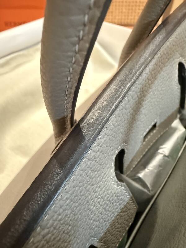 Hermes Birkin Grey handbag — 1:1 Replica