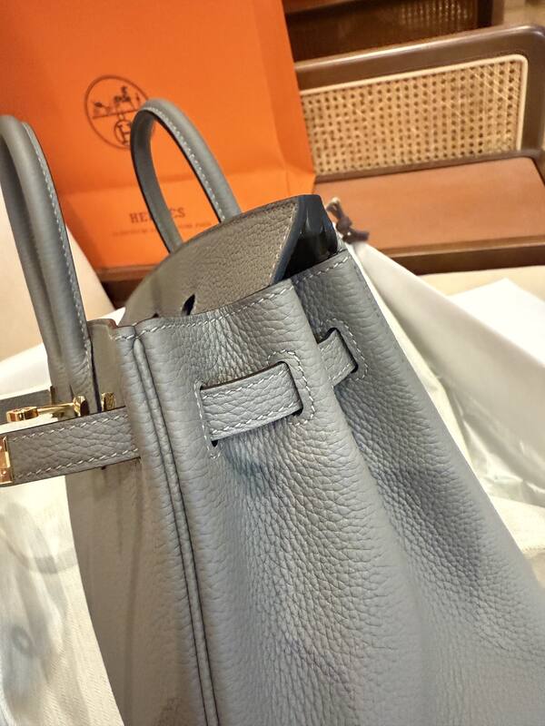 Hermes Birkin Grey handbag — 1:1 Replica