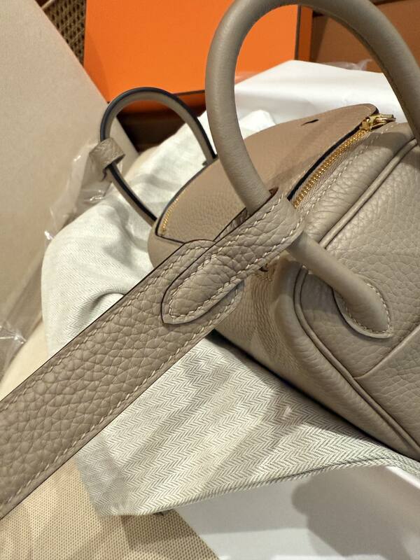 Hermes Lindy Etoupe mini crossbody — Top Quality Replica