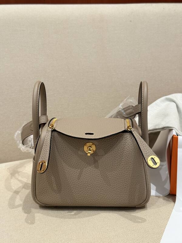 Hermes Lindy Etoupe mini crossbody — Top Quality Replica