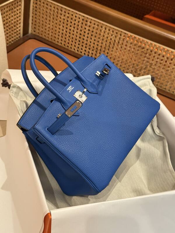 Hermes Birkin 25 Blue France 25 everyday — 1:1 Replica