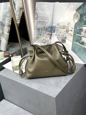 Loewe Green 25x18x10cm shoulder bag AAA Quality Replica