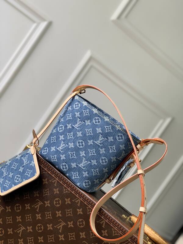 Louis Vuitton M28107 Blue Denim Monogram 16 x crossbody — Premium Replica