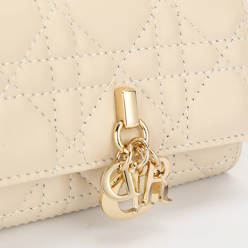 Dior S0966OQDC Beige wallet — Premium Replica