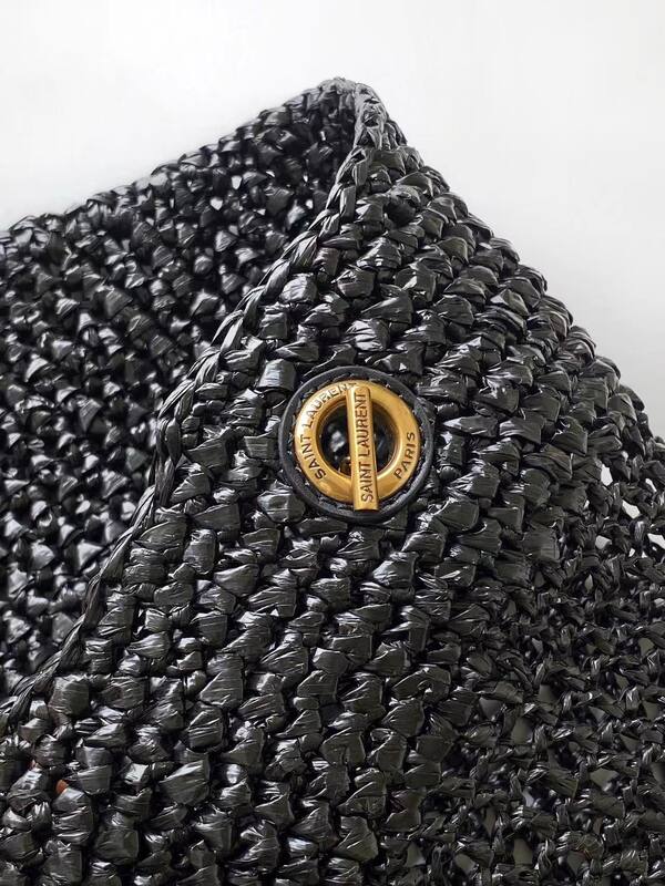 YSL Shopping Tote Black — AAA Quality Replica