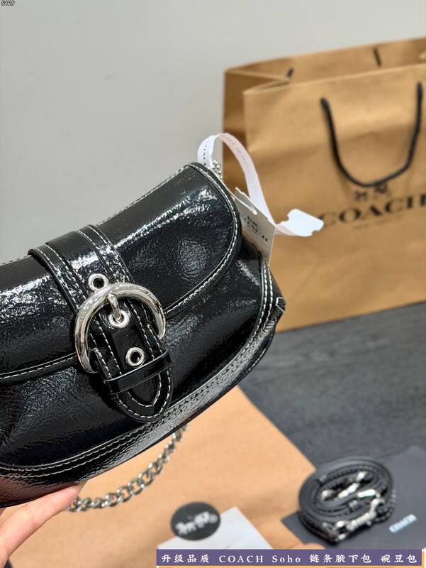 Coach Black shoulder bag — 1:1 Replica