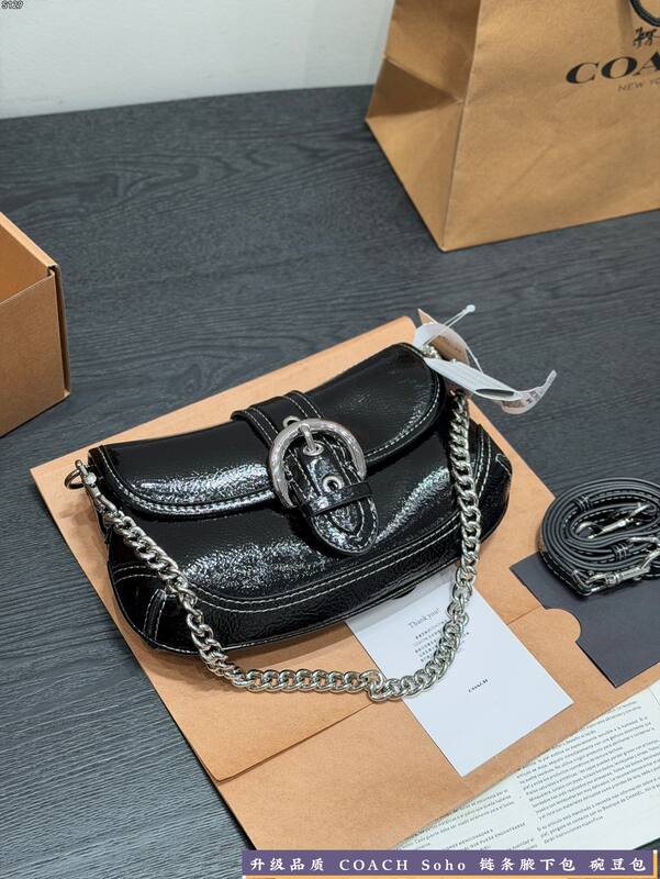 Coach Black shoulder bag — 1:1 Replica