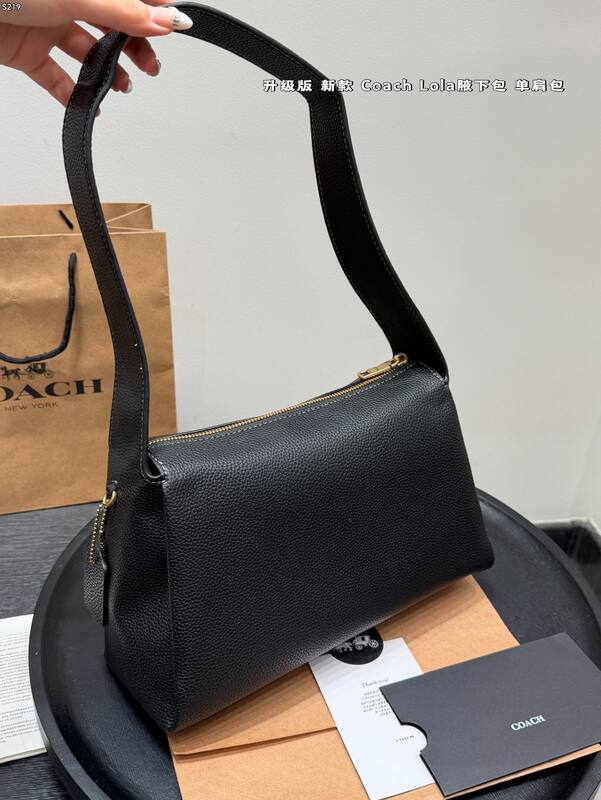 Coach Black shoulder bag — AAA Quality Replica