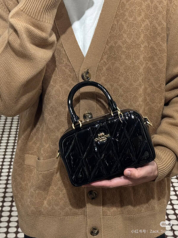 Coach Black 25x18x10cm shoulder bag — Premium Replica